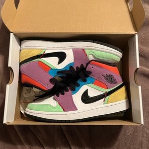 women’s air jordan 1 mid se